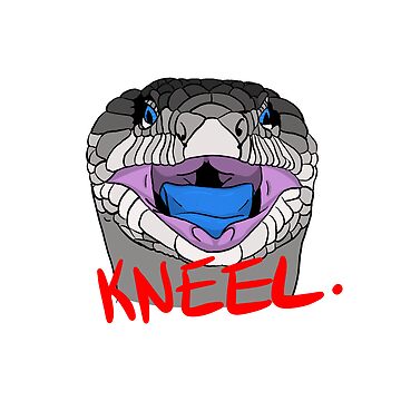 Artwork thumbnail, KNEEL. -Skink by gingysaurusrex