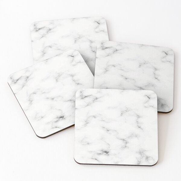 Item preview, Girly Trendy white Marble watercolor modern art abstract designed and sold by Cheeky Companions.