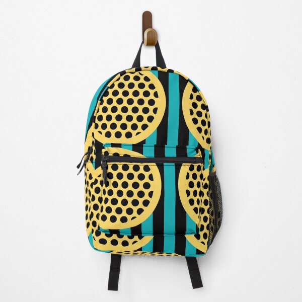 Item preview, Reflector Pattern 327 Black Turquoise and Yellow designed and sold by tonymagnerart.