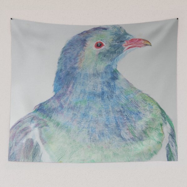 Item preview, Wood pigeon- Keruru designed and sold by lizdomett.