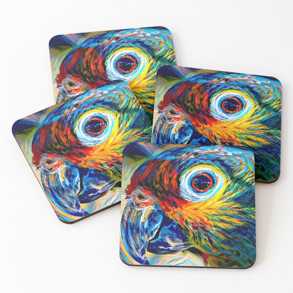 Item preview, Polly-Chrome the Parrot designed and sold by James Damore.