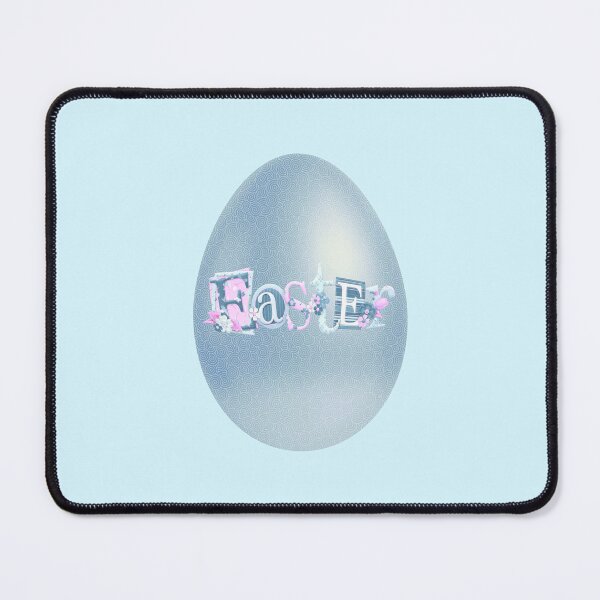 Item preview, Elegant Easter Egg (Blue on Lt. Blue) designed and sold by PawsitiveMum.