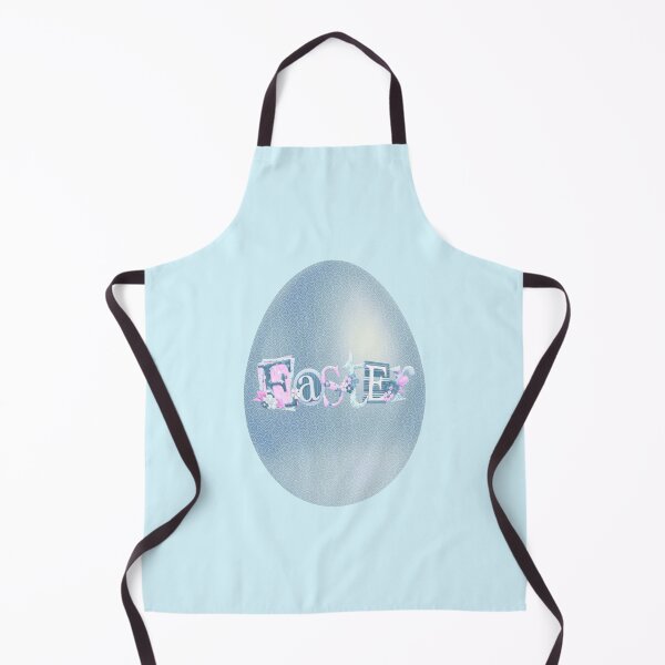 Item preview, Elegant Easter Egg (Blue on Lt. Blue) designed and sold by PawsitiveMum.