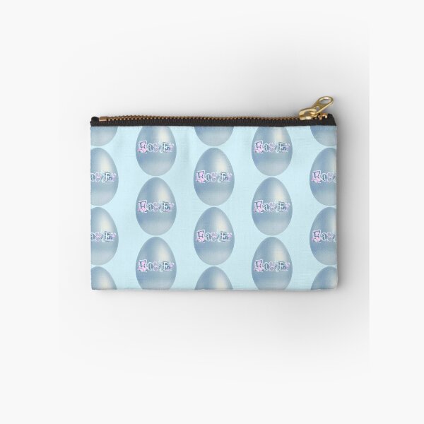 Item preview, Elegant Easter Egg (Blue on Lt. Blue) designed and sold by PawsitiveMum.