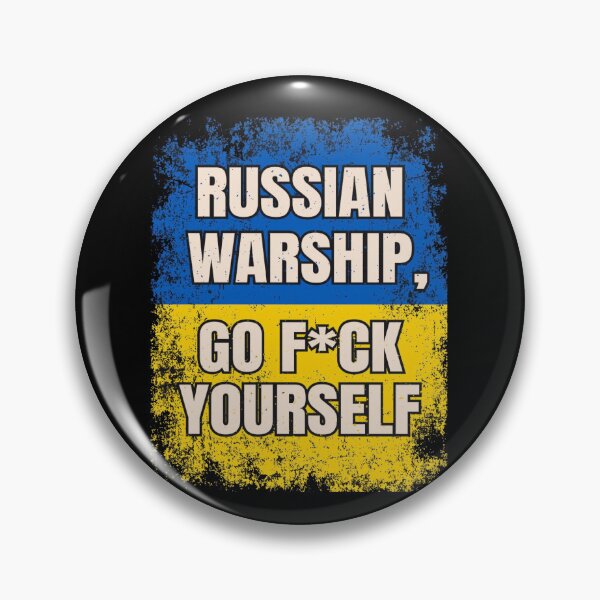 Item preview, Russian Warship Go Fuck Yourself Shirt designed and sold by henley2.