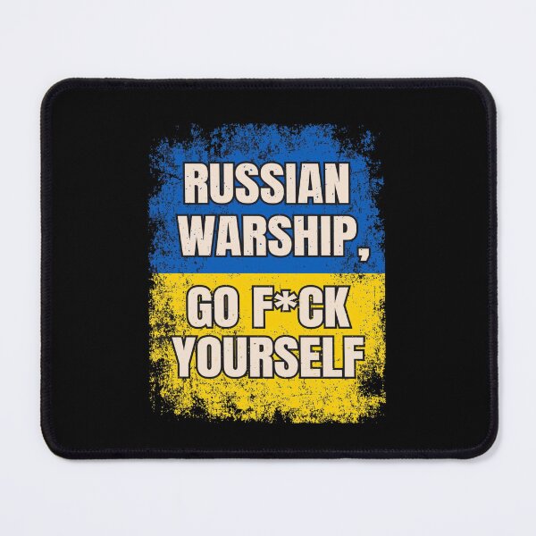 Item preview, Russian Warship Go Fuck Yourself Shirt designed and sold by henley2.
