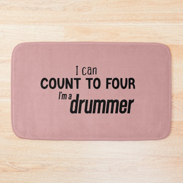 Item preview,  Cute present -I can count to four I'm a drummer -funny drummer designed and sold by Picolo25.