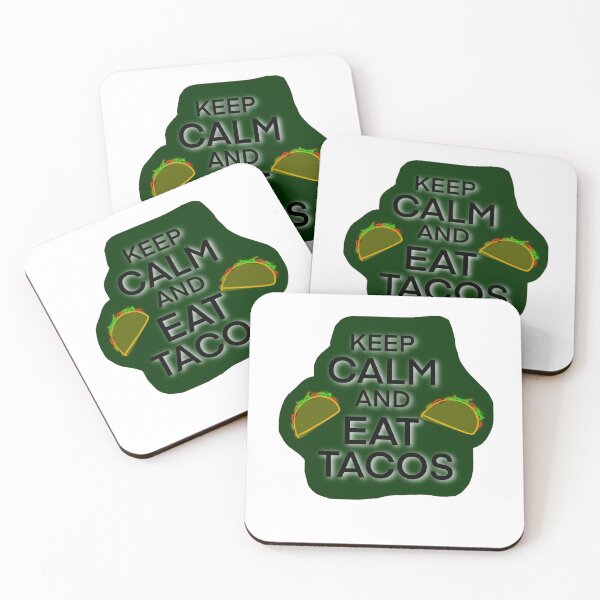 Item preview, Keep calm and eat tacos designed and sold by Meo Design.