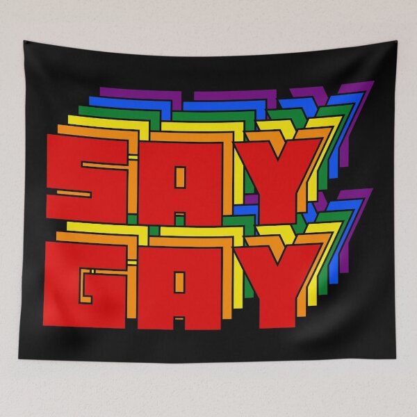 Item preview, Say Gay designed and sold by Texterns.