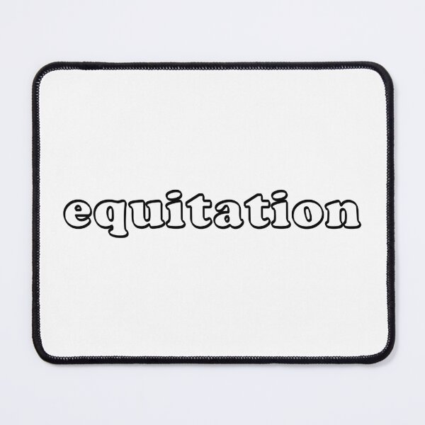 Item preview, Equitation Bubble Letters designed and sold by theaadesigns.