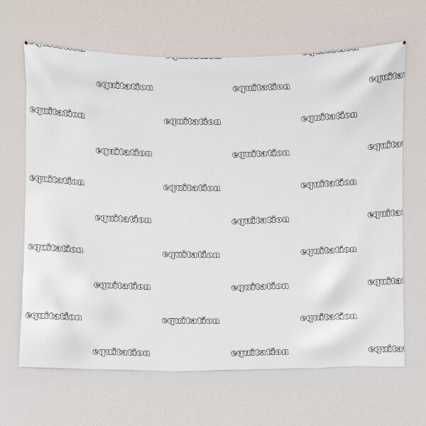 Item preview, Equitation Bubble Letters designed and sold by theaadesigns.