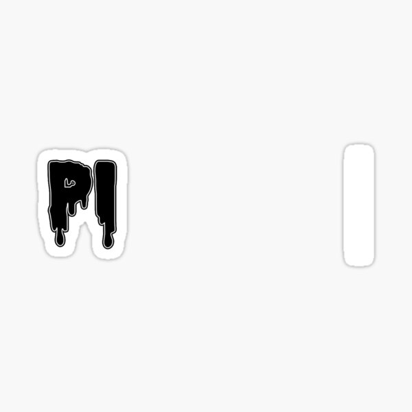 drippy pi Sticker