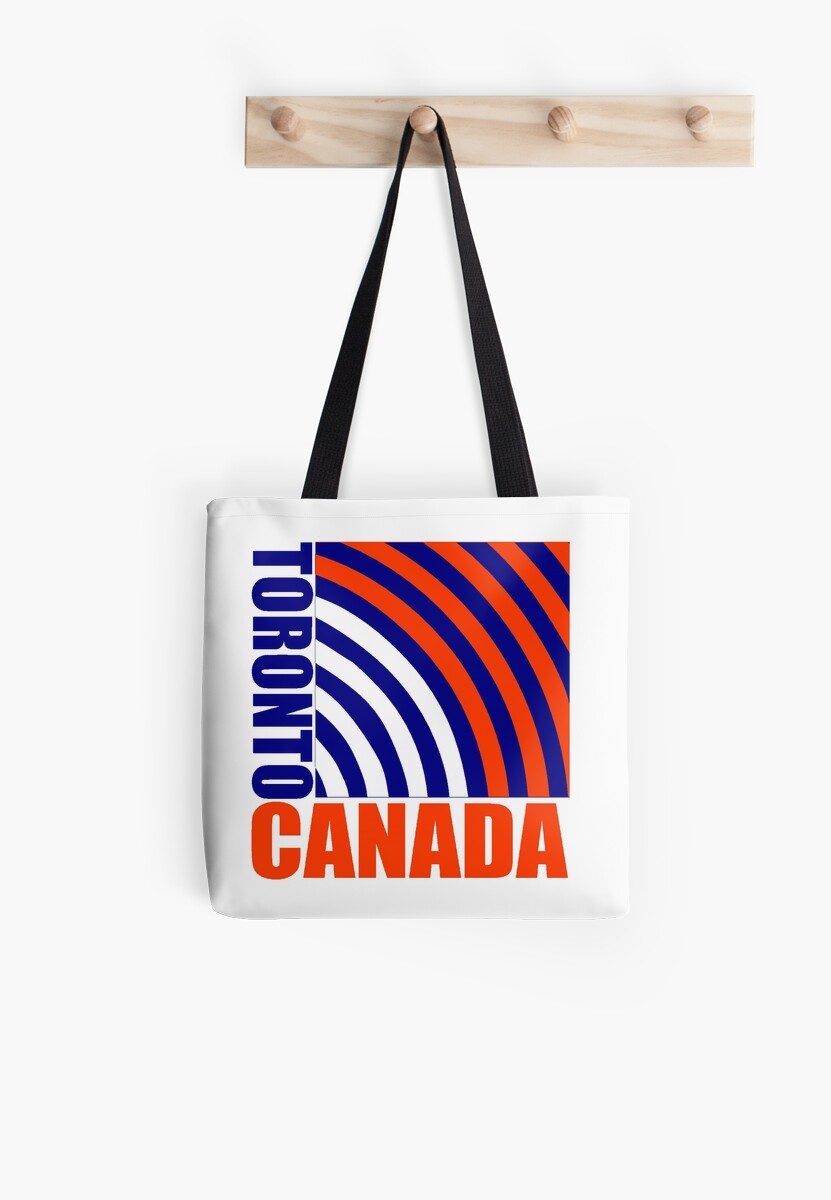 "TORONTO" Tote Bag by IMPACTEES Redbubble