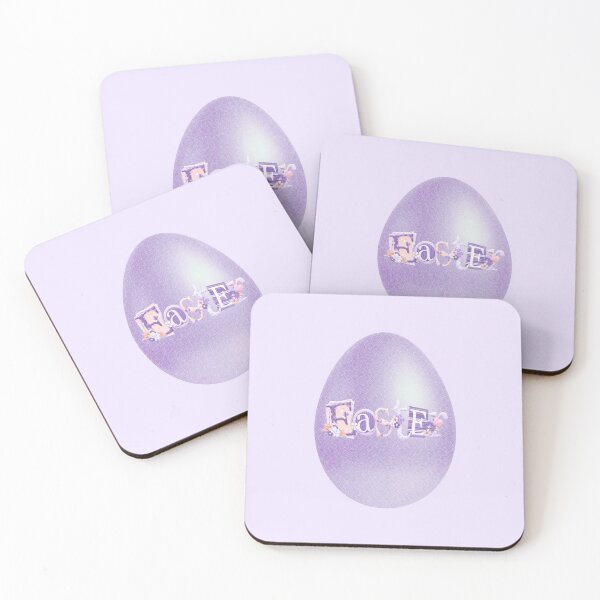 Item preview, Elegant Easter Egg (Purple on Lt. Purple) designed and sold by PawsitiveMum.