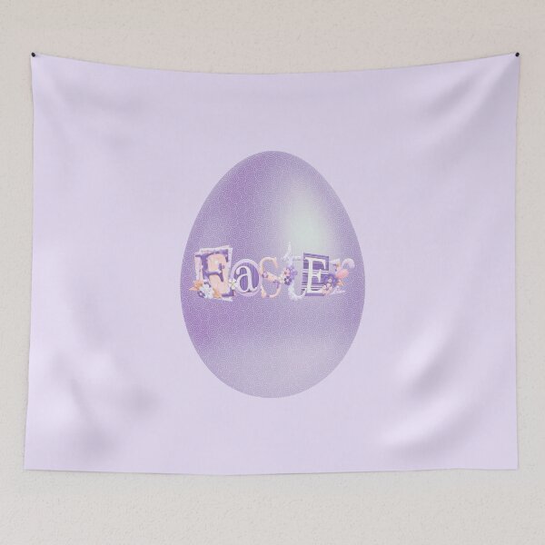 Item preview, Elegant Easter Egg (Purple on Lt. Purple) designed and sold by PawsitiveMum.