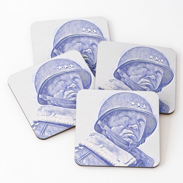 Item preview, General George Patton Sketch designed and sold by warishellstore.