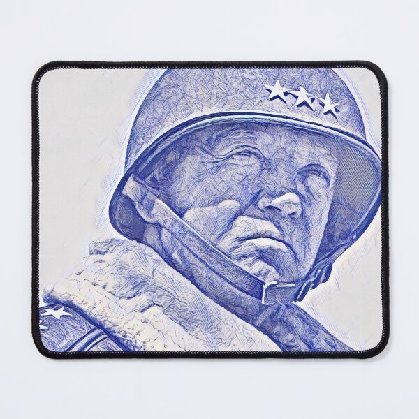 Item preview, General George Patton Sketch designed and sold by warishellstore.