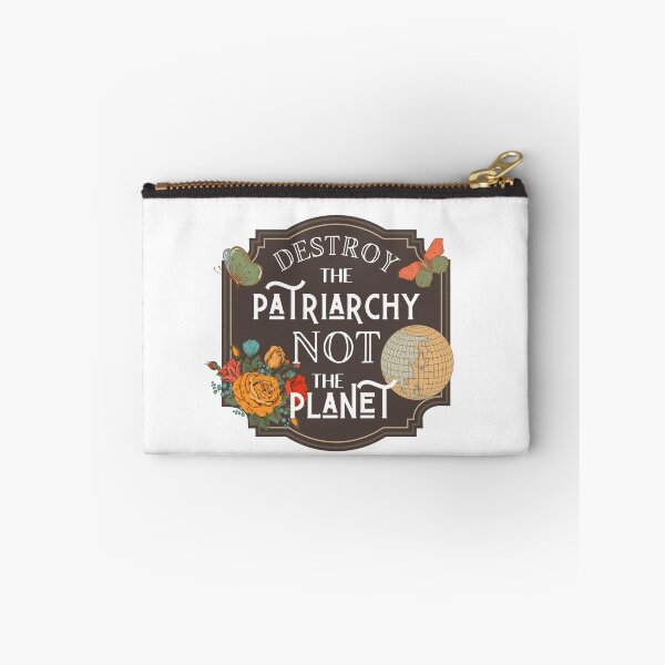 Item preview, Destroy the Patriarchy not the Planet Feminism designed and sold by ComfyAndBlunt.