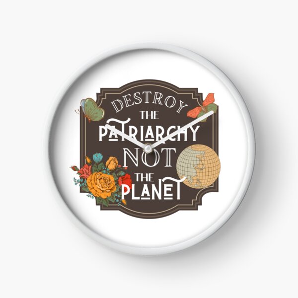Item preview, Destroy the Patriarchy not the Planet Feminism designed and sold by ComfyAndBlunt.