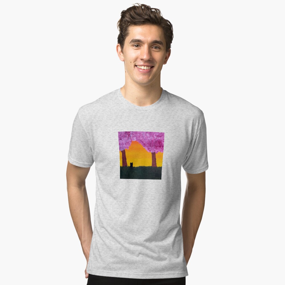 Item preview, Tri-blend T-Shirt designed and sold by catladyjoy.