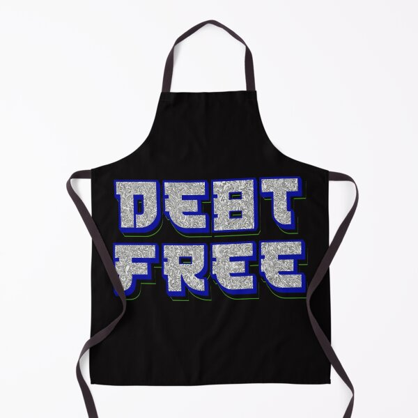 Item preview, Debt Free designed and sold by CreditPenguin.