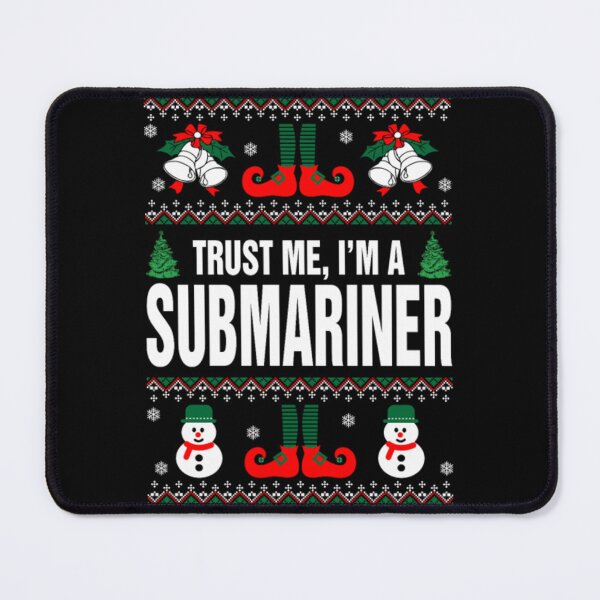Item preview, Submarine Christmas xmas merry trust me designed and sold by Diehardkaila.