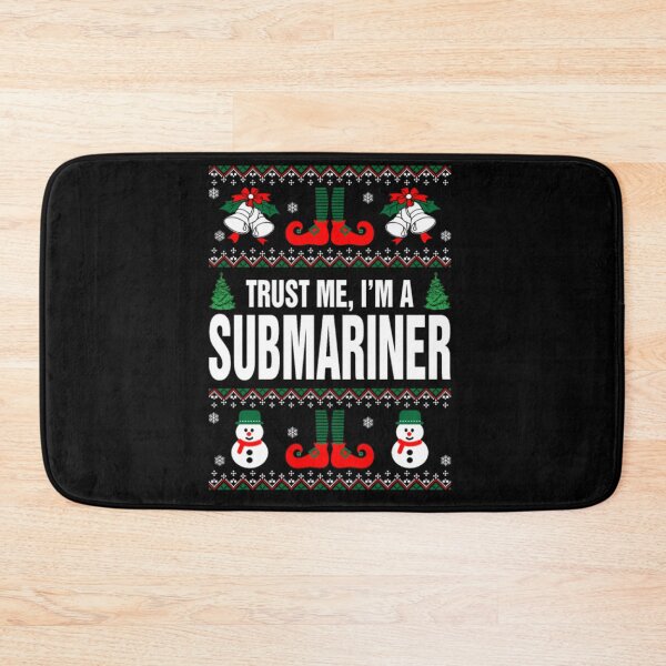 Item preview, Submarine Christmas xmas merry trust me designed and sold by Diehardkaila.
