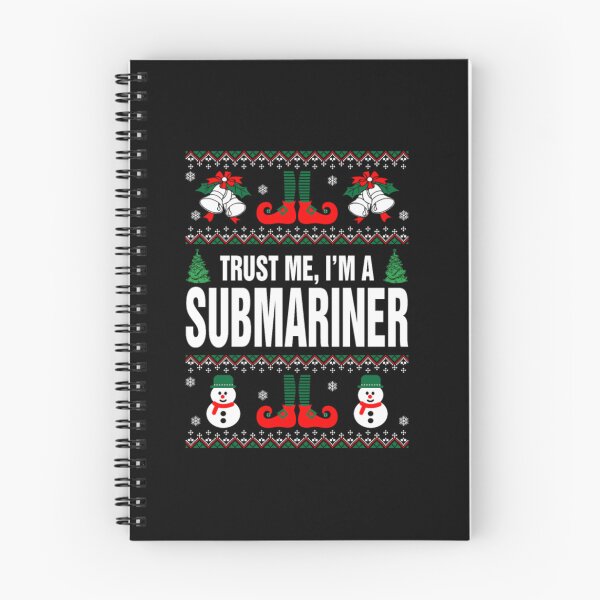 Item preview, Submarine Christmas xmas merry trust me  designed and sold by Diehardkaila.