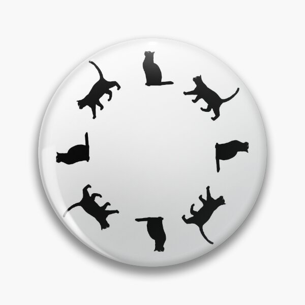 Item preview, Cat Walking Cat Siting Black  designed and sold by Majo Art ✦ Digital Artist .
