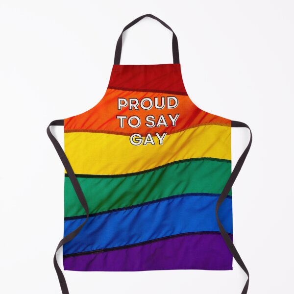 Item preview, Proud to Say Gay - Pride Flag - Oppose Don't Say Gay Bill - LGBTQIA2S+ designed and sold by SayWhatYouFeel.