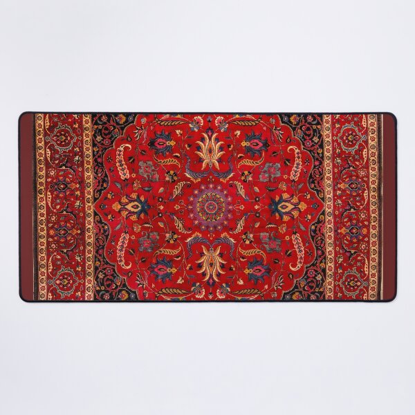 Antique Persian Rug Sticker for Sale by Susan Evans