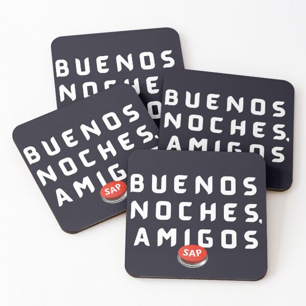 Item preview, Buenos Noches, Amigos - Jerry Remy designed and sold by MDARTSY.