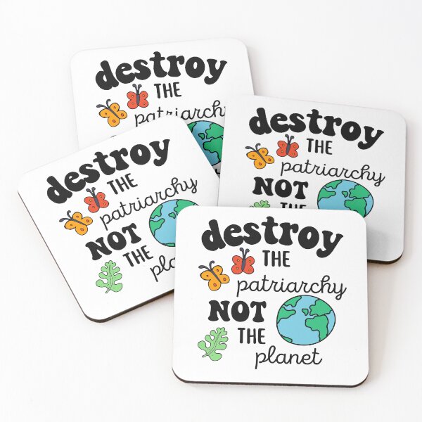 Item preview, Copy of Destroy the Patriarchy not the Planet Feminist designed and sold by ComfyAndBlunt.