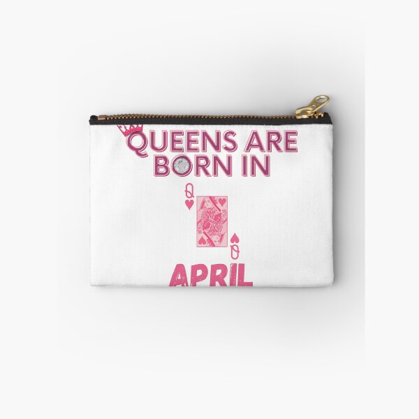 Item preview, Queens are born in April designed and sold by AvailableVA.