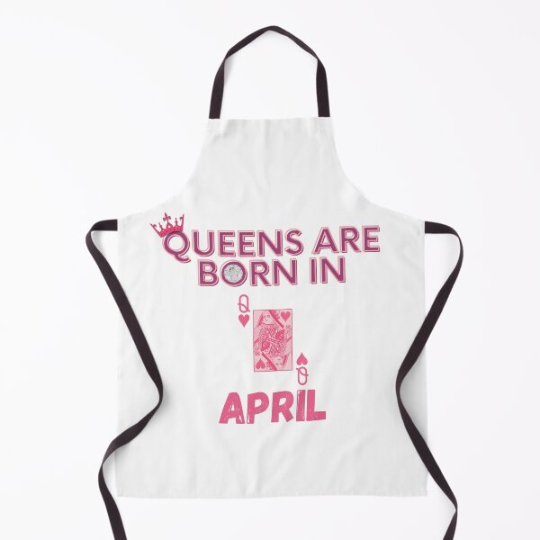 Item preview, Queens are born in April designed and sold by AvailableVA.