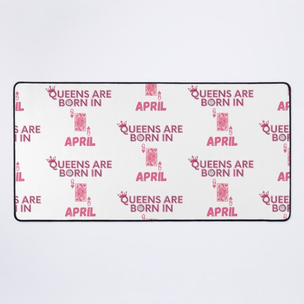 Item preview, Queens are born in April designed and sold by AvailableVA.