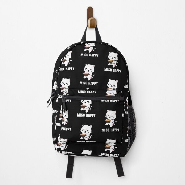 Item preview, Miso Happy - Cute Japanese Food Anime Cat Kawaii Pun designed and sold by EstelleStar.