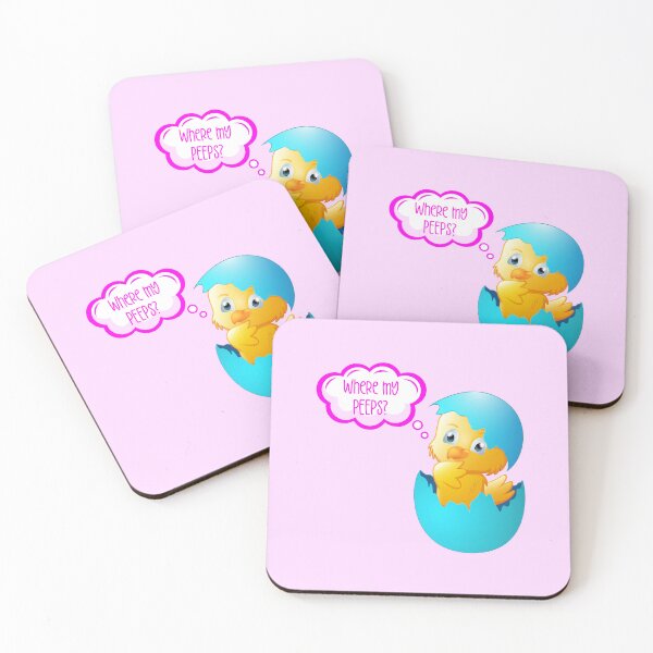 Item preview, Where My Peeps? (on Pink) designed and sold by PawsitiveMum.
