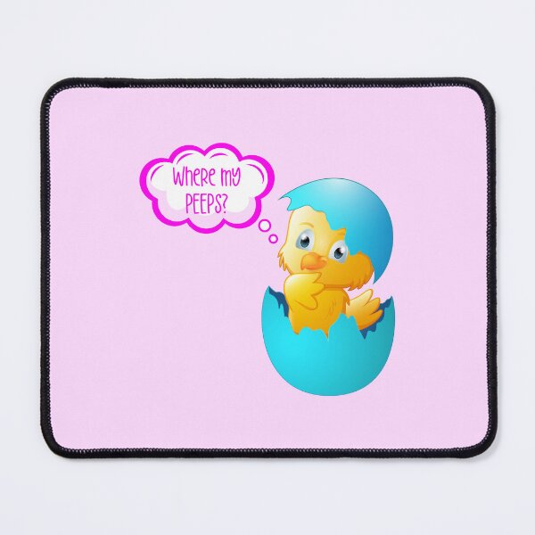 Item preview, Where My Peeps? (on Pink) designed and sold by PawsitiveMum.