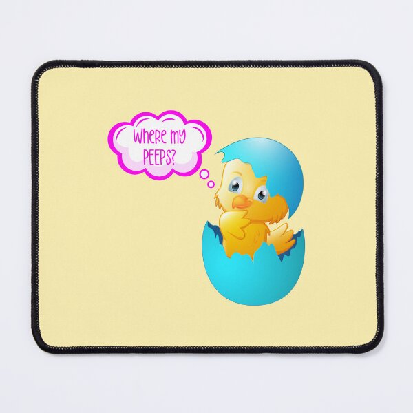 Item preview, Where My Peeps? (on Yellow) designed and sold by PawsitiveMum.