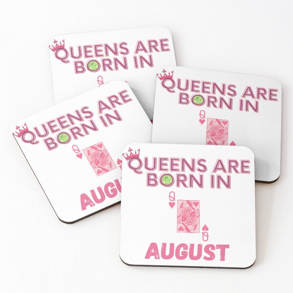 Item preview, Queens are born in August designed and sold by AvailableVA.