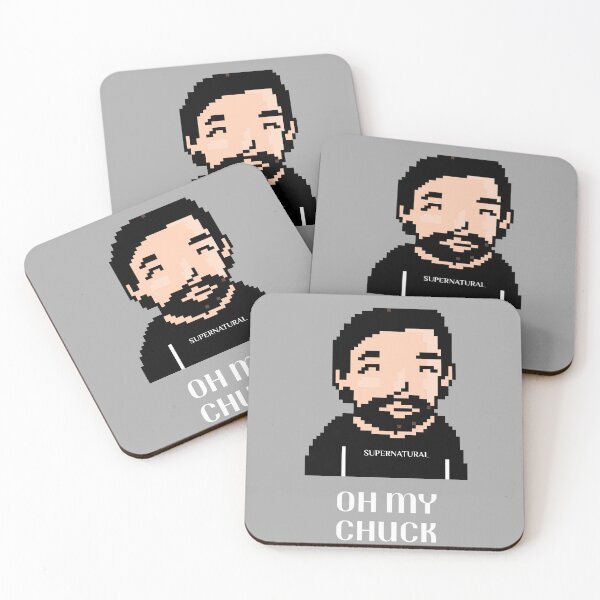 Item preview, Oh My Chuck Supernatural Pixel Tee designed and sold by patrice707.