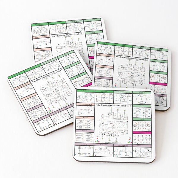 Item preview, ElectronicsMatrix: Symbols I, From the TechnologyMatrix at Redbubble, Winter 2022 designed and sold by Mark Stansberry.