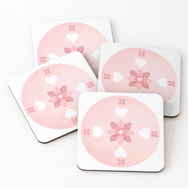Item preview, Pink Hearts & Flowers designed and sold by Soulista.