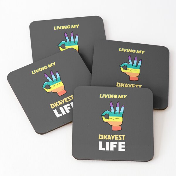 Item preview, Living my okayest life designed and sold by Bratak.