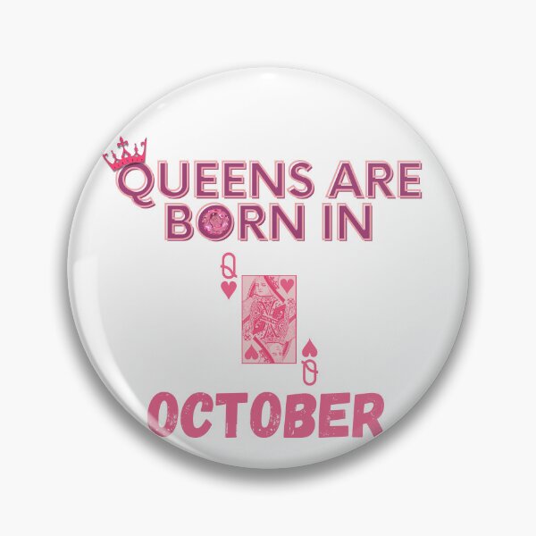 Artikelvorschau, Queens werden im Oktober geboren entworfen und verkauft von AvailableVA.