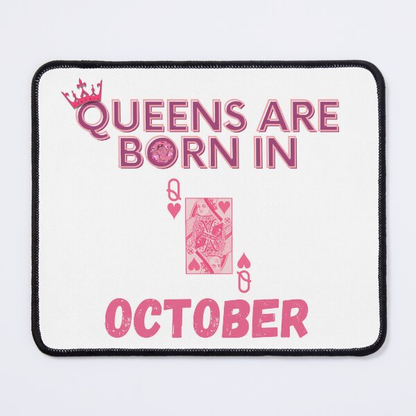 Item preview, Queens are born in October designed and sold by AvailableVA.