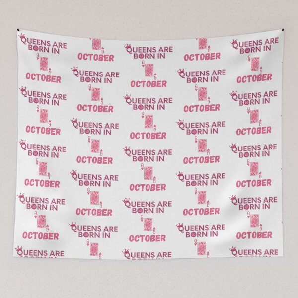Item preview, Queens are born in October designed and sold by AvailableVA.