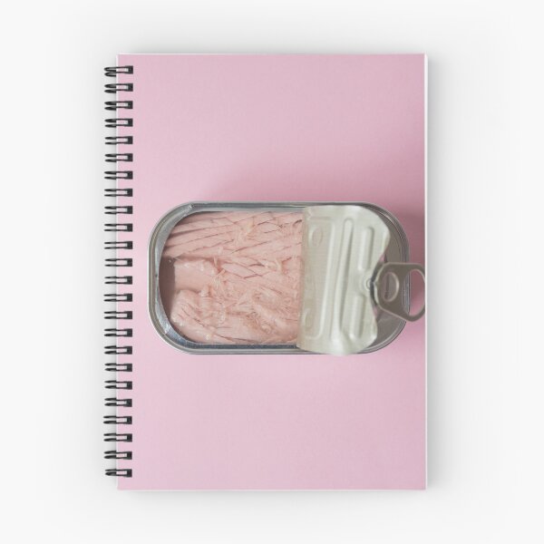 Item preview, Tuna in tin can on pink designed and sold by Natalie Board.