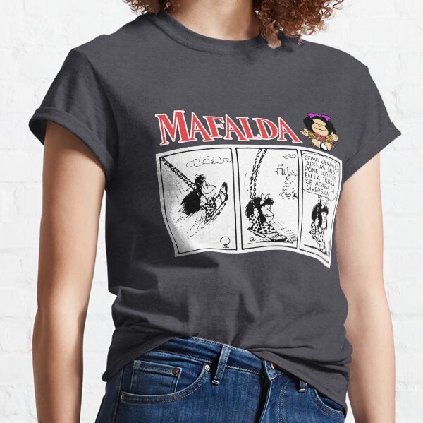 mafalda changer le monde T-shirt classique